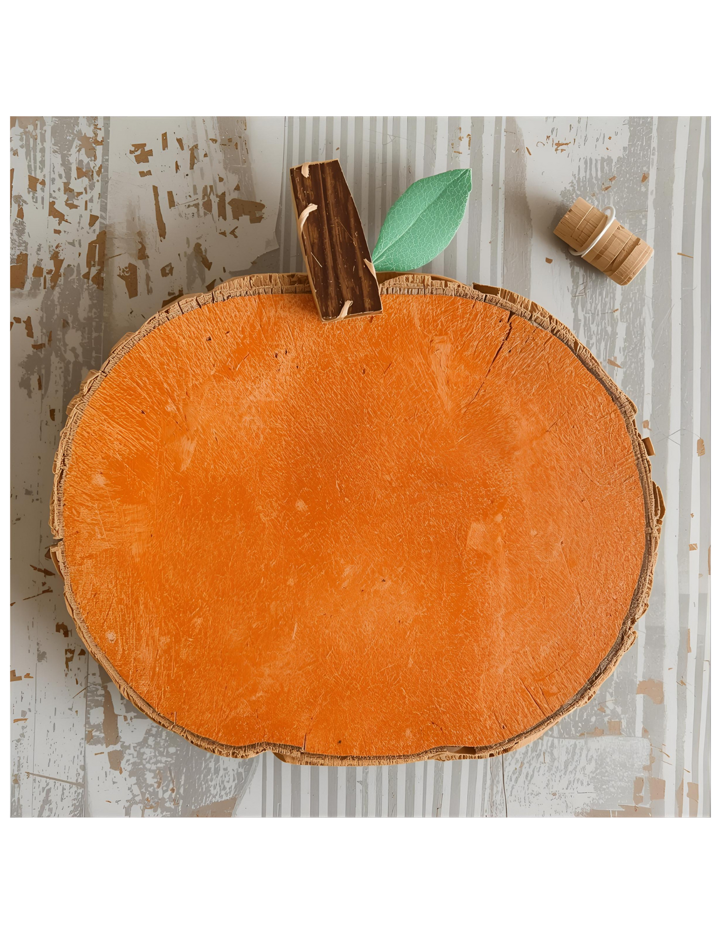 Kids Craft Class: Wood Slice Pumpkins + Mini Pumpkin Lesson (Oct 21, 11am, Ocean View NJ)