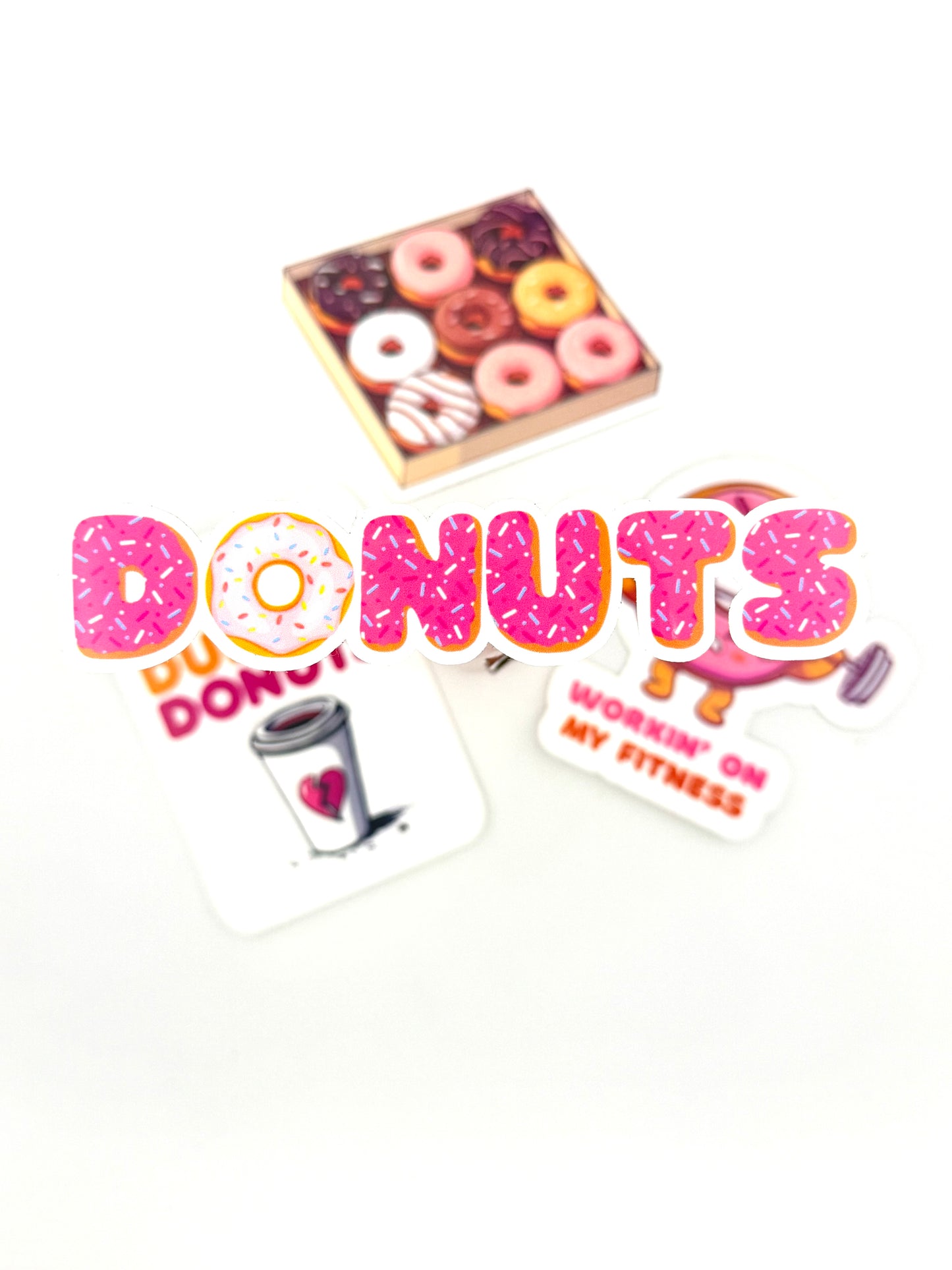 Donut Vinyl Sticker Set