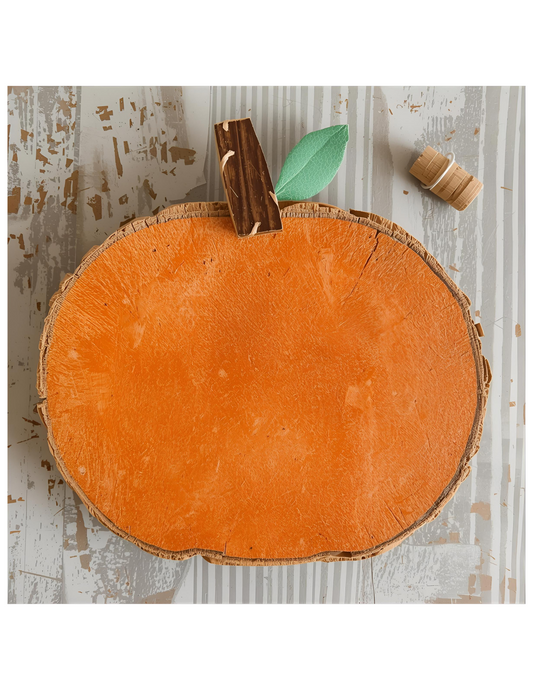 Kids Craft Class: Wood Slice Pumpkins + Mini Pumpkin Lesson (Oct 21, 11am, Ocean View NJ)