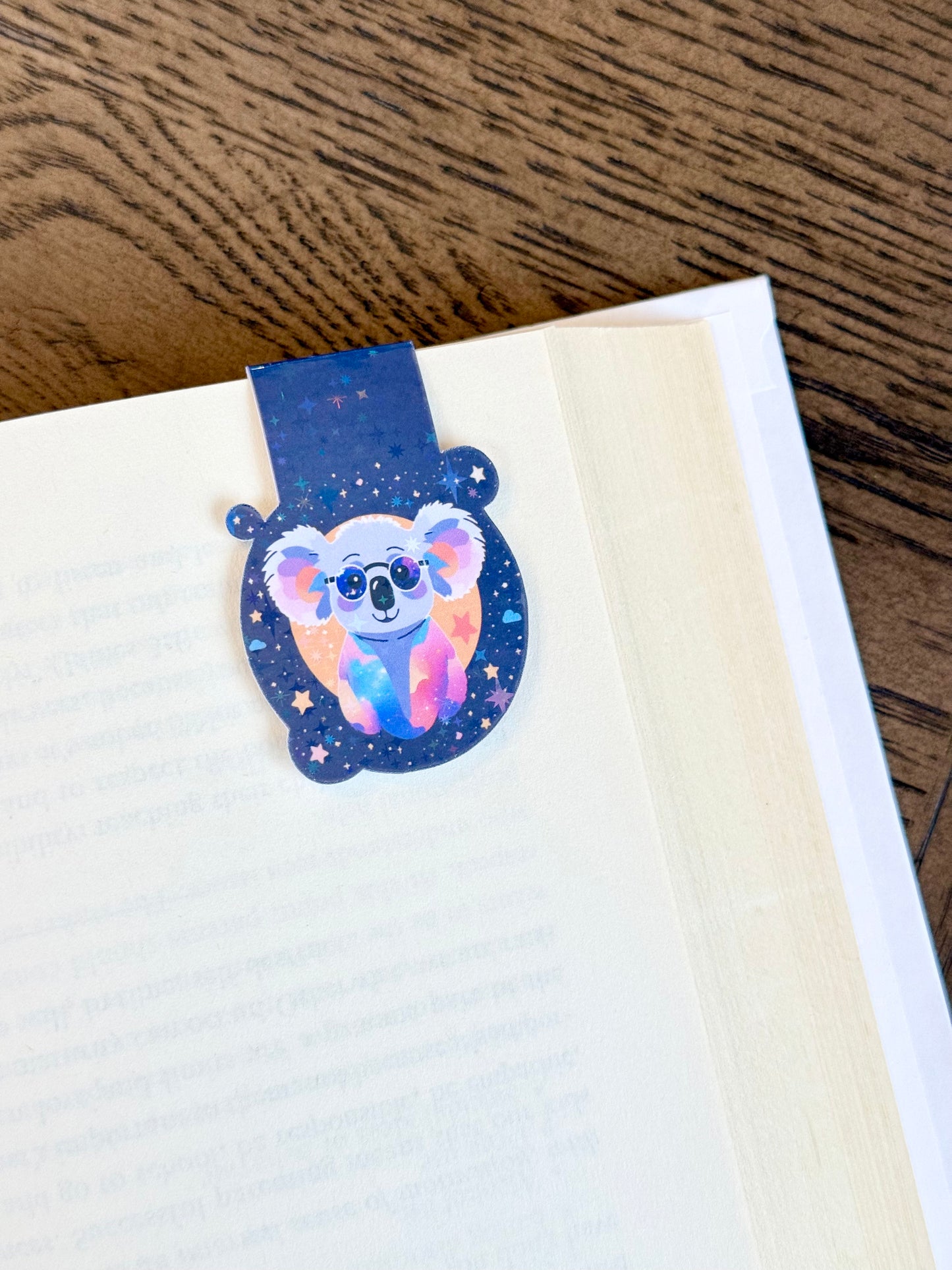 Galactic Koala Magnetic Bookmark