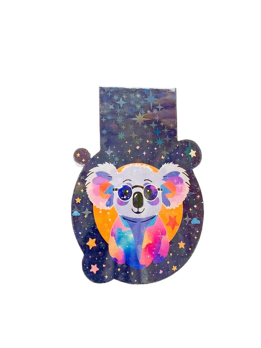 Galactic Koala Magnetic Bookmark