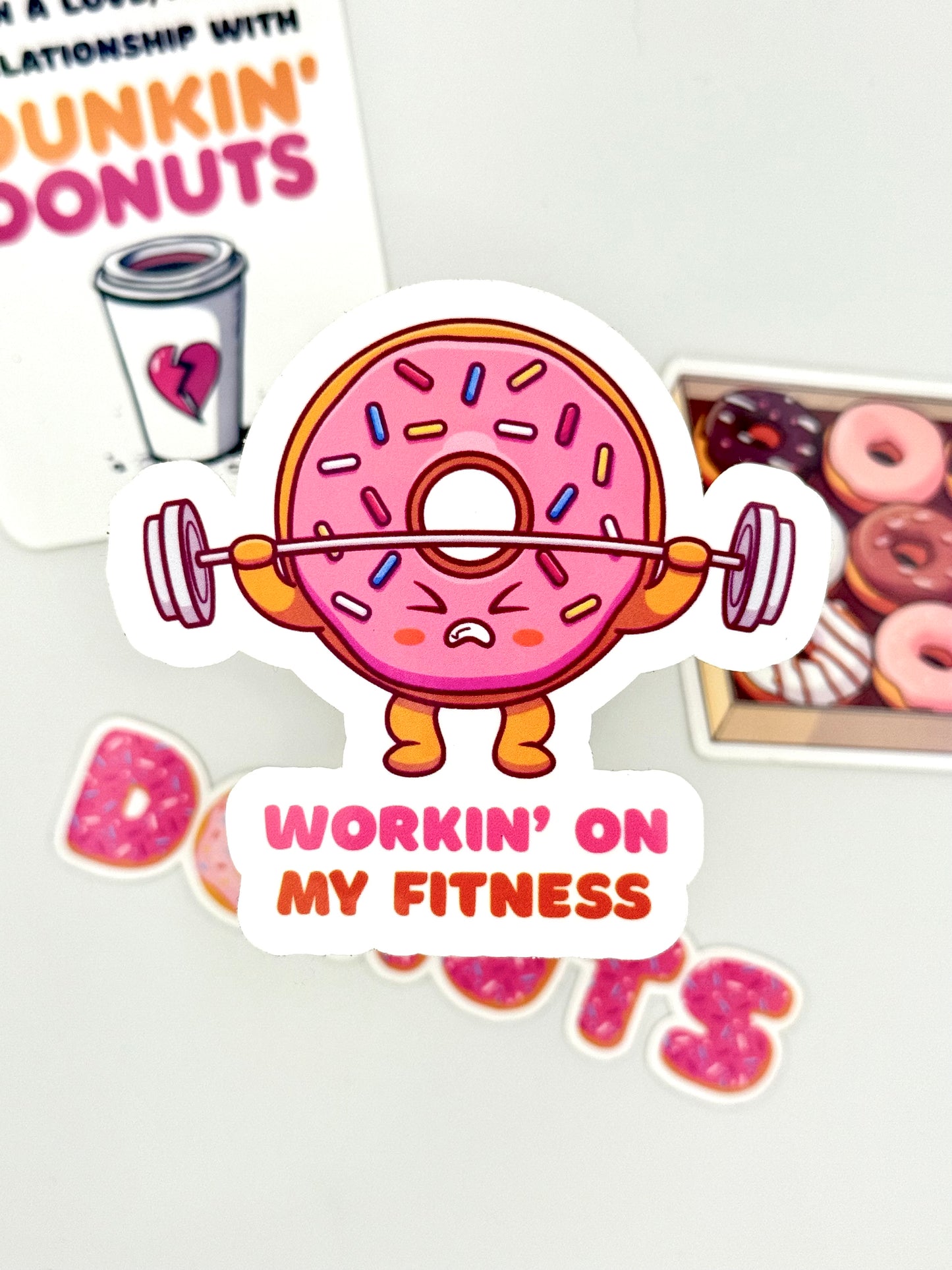 Donut Vinyl Sticker Set