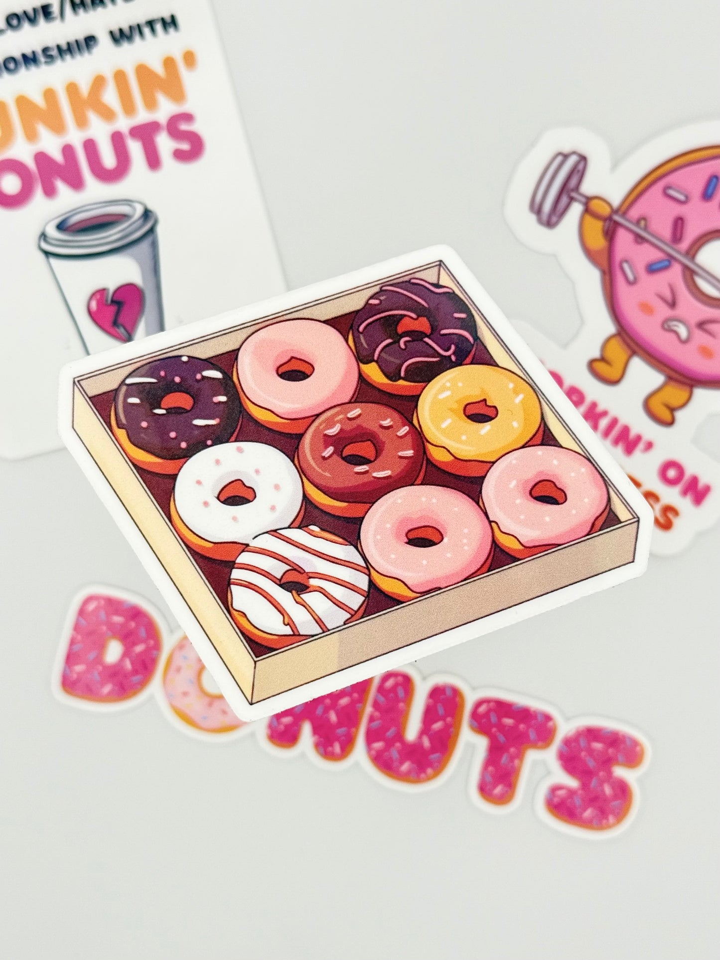 Donut Vinyl Sticker Set