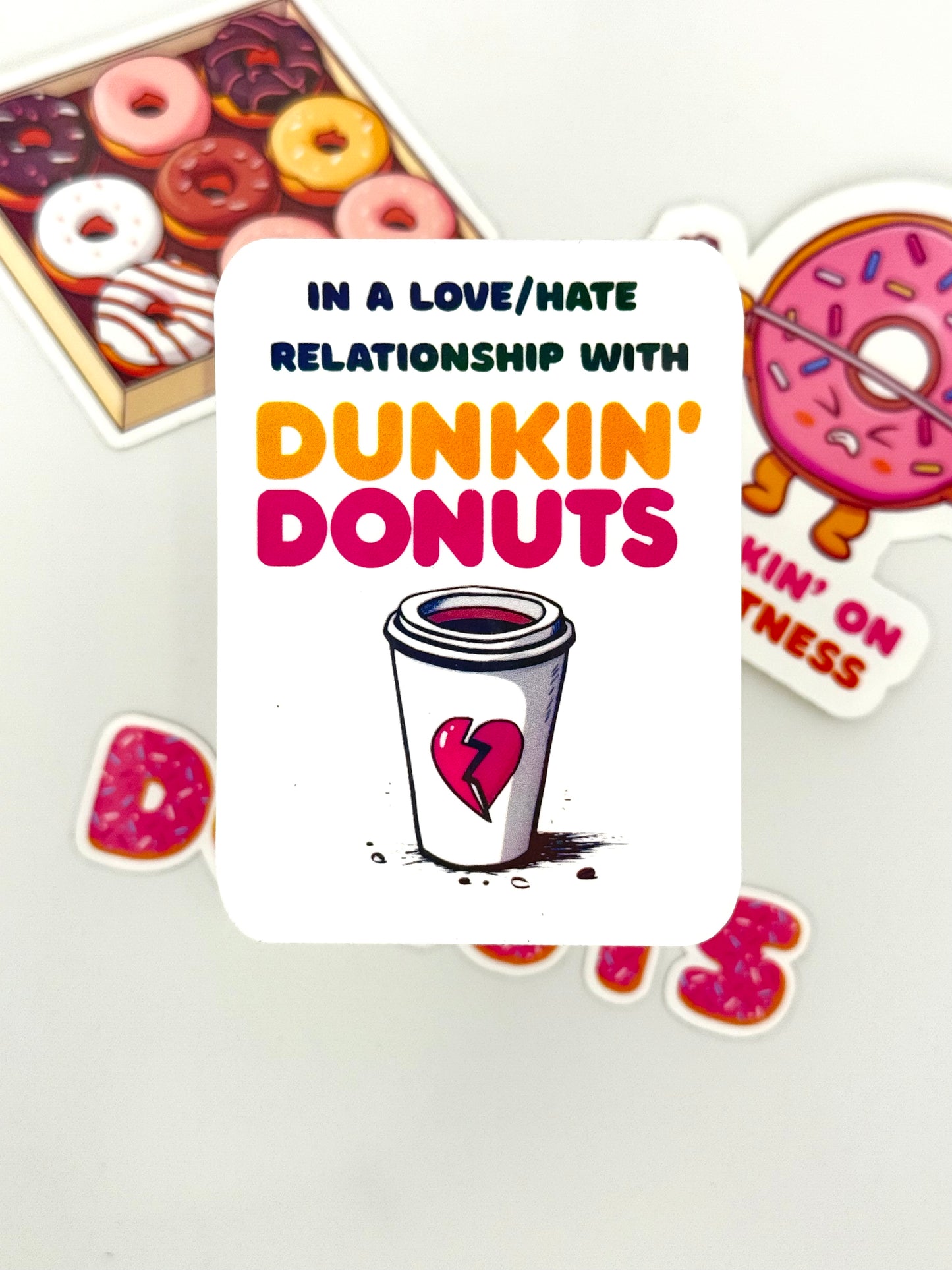Donut Vinyl Sticker Set